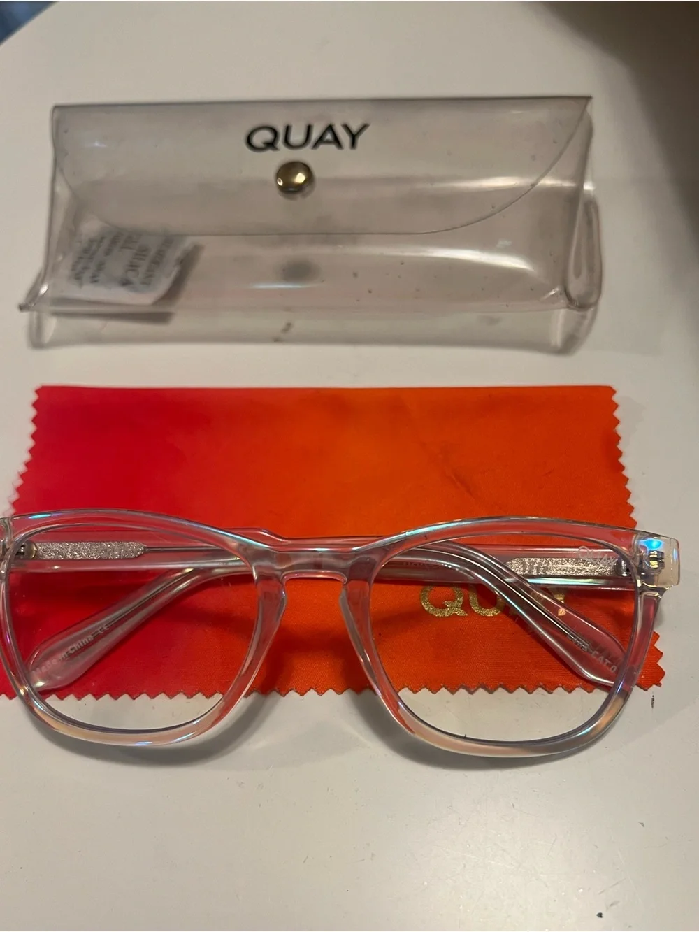 Quay Hardwire mini blue light glasses NEW